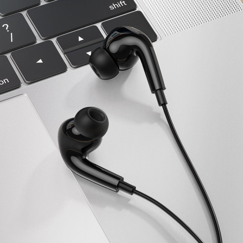HOCO M101 Pro 3.5mm Jack Wire-Controled Digital Earphones with Microphone
