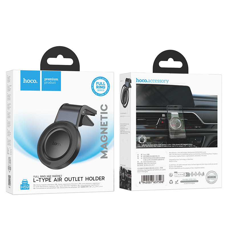 HOCO H59 Magnectic Car Holder for Air Outlet