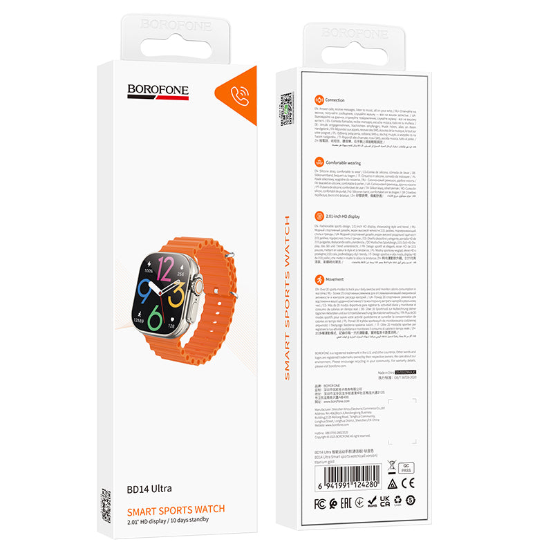 HOCO BOROFONE BD14 Ultra Smart Sports Watch (Call Version)