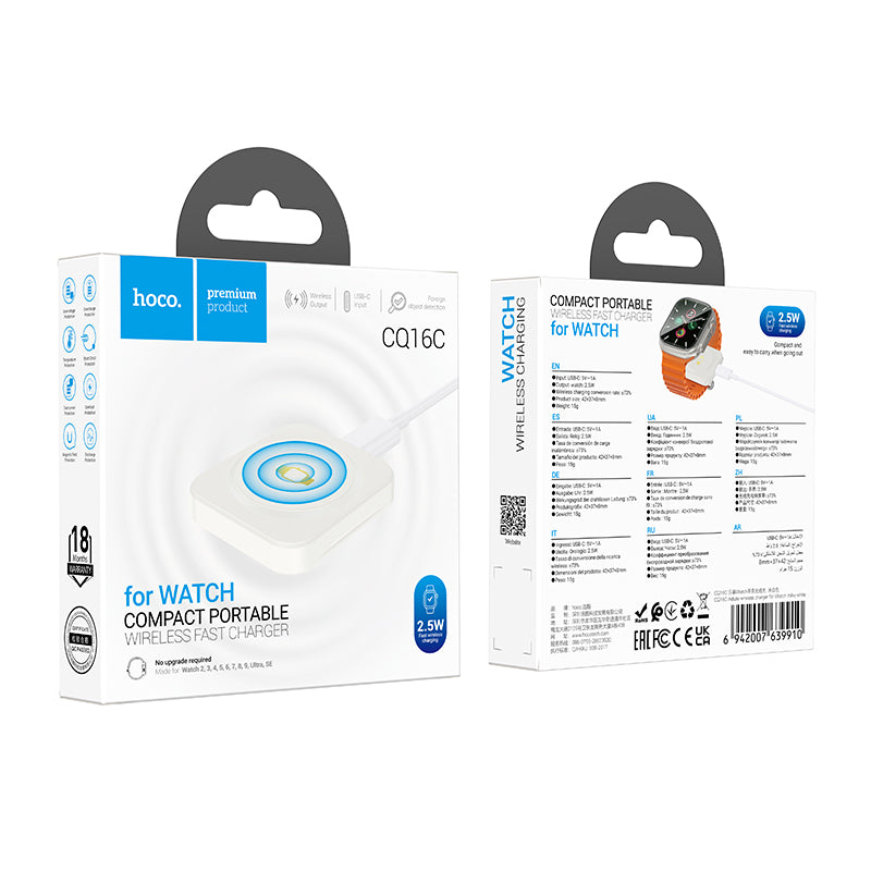 HOCO CQ16C Wireless Charger for iWatch