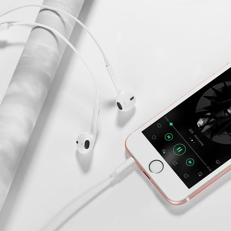 HOCO M101 Max 3.5mm Jack Wire-Controled Earphones with Microphone