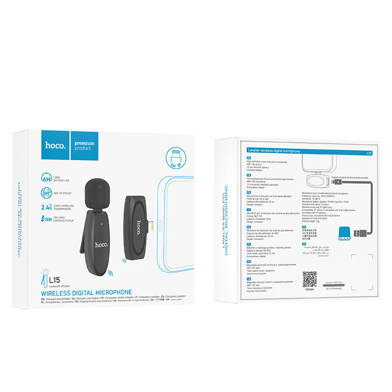 HOCO L15 Wireless Digital Microphone