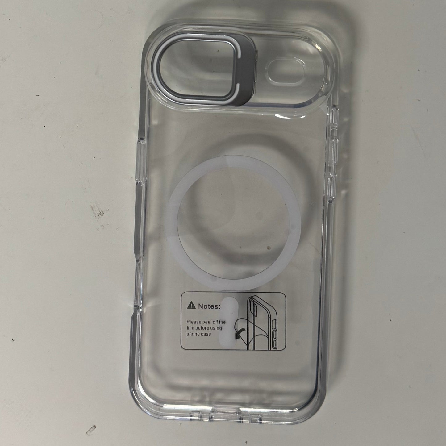 MagSafe Apple/Samsung Case with Phone Stand on Camera Frame