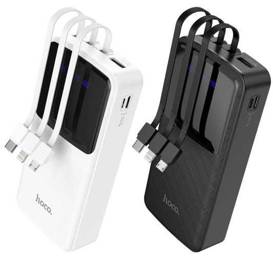 HOCO CJ24A 20000mAh Power Bank USB-A+Type-C+Lightning+Micro (3C/CCC Certified) (A+)