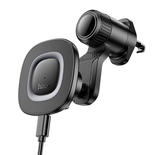 HOCO HW30 Wireless Charging Car Holder for Air Outlet