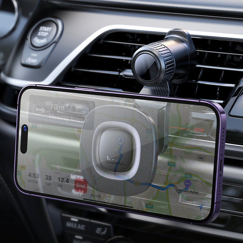 HOCO HW30 Wireless Charging Car Holder for Air Outlet