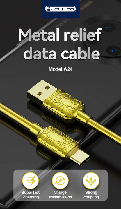 A24 450Mbps Data Transfer Cable 3.1A