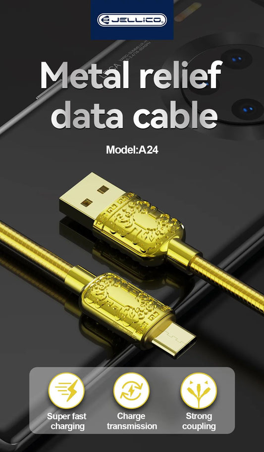 A24 450Mbps Data Transfer Cable 3.1A