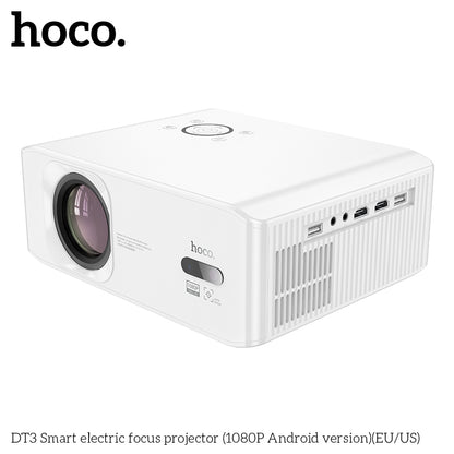 HOCO DT3 Smart Electric Focus Projector (Android version 1080P)