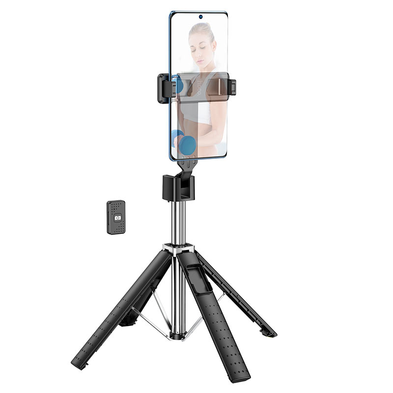 HOCO K18 Live Broadcast Holder (with Bluetooth Remote) Selfie Stick Tripod