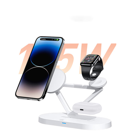 PISEN TP-C24 3-in-1 Night Light Wireless Charging Stand