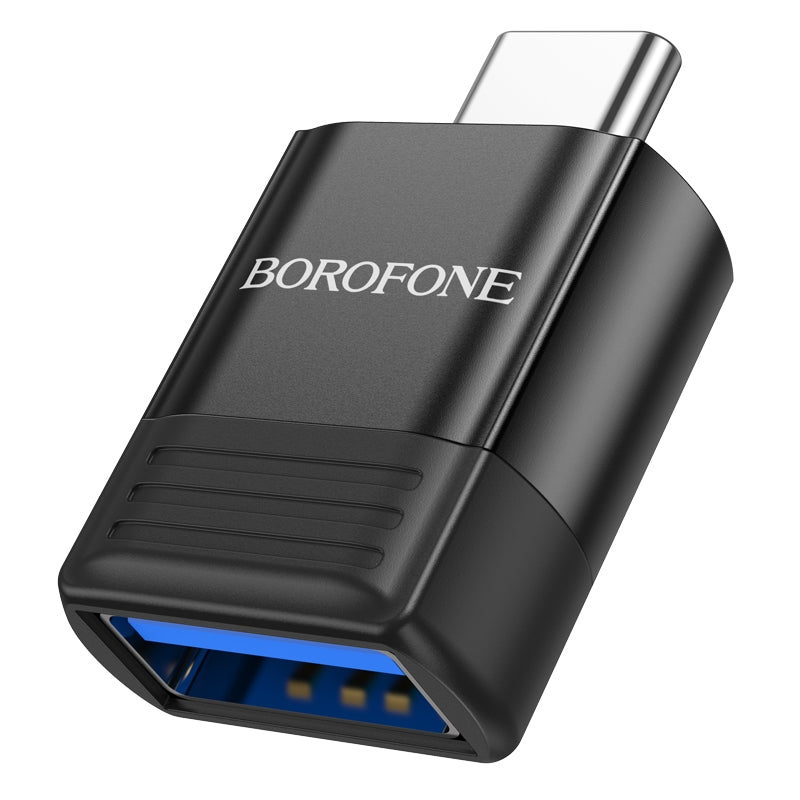 BOROFONE BV18 Type-C Male to USB-A Female USB3.0 Data OTG Adapter