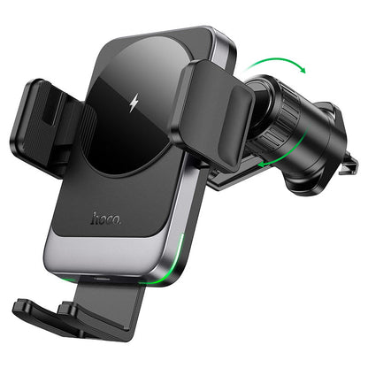 HOCO HW13 Wireless Charging Car Holder for Air Outlet