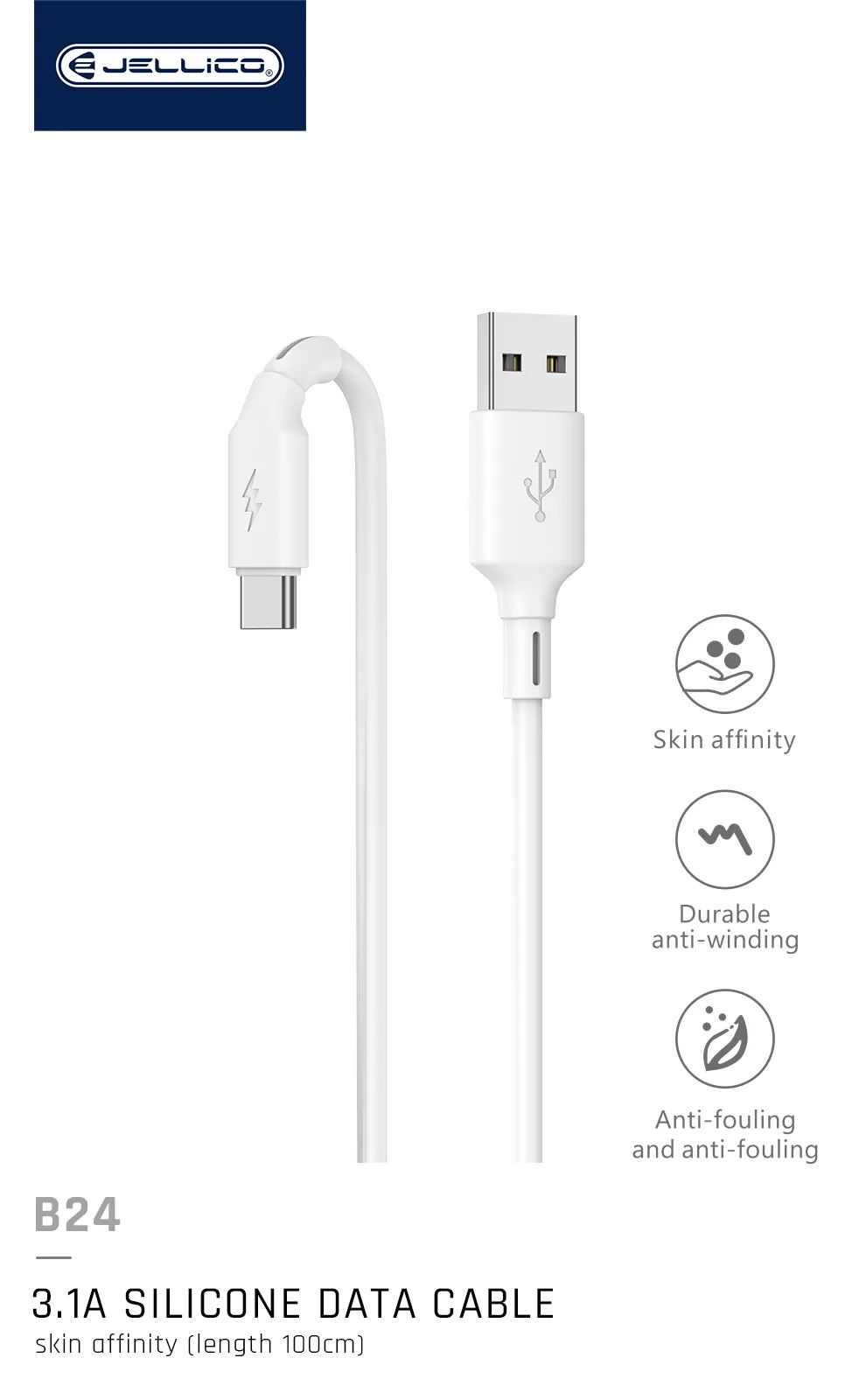 Jellico B24 Lightning USB Cable