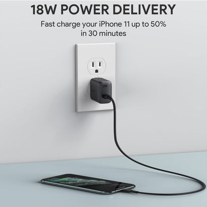 AUKEY PA-F1 Swift 18W Ultra-Compact PD Charger