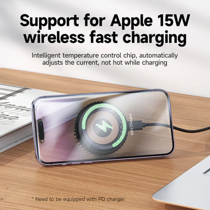 HOCO CW57 Magnetic Wireless Charger with Cooling Fan