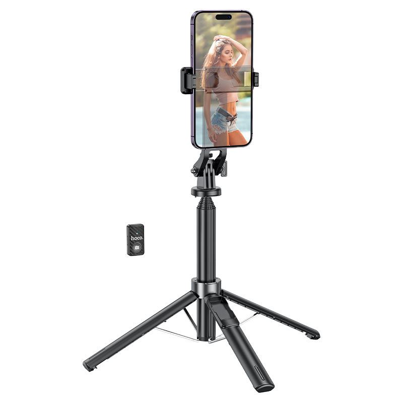 HOCO K21 Live Broadcast Holder (with Bluetooth Remote) Selfie Stick Tripod