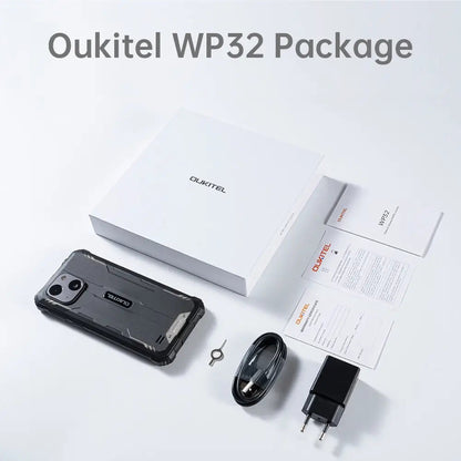 OUKITEL WP32 Rugged SmartPhone (4GB+128GB) 6300mAh Android 14