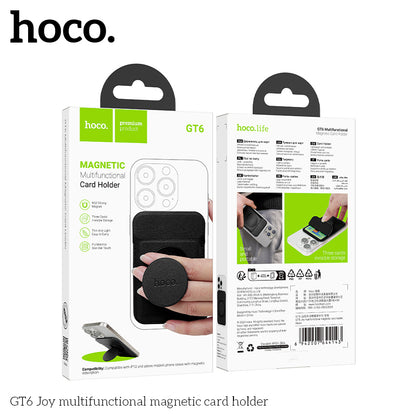 HOCO GT6 Multifunctional Magnetic Card Holder