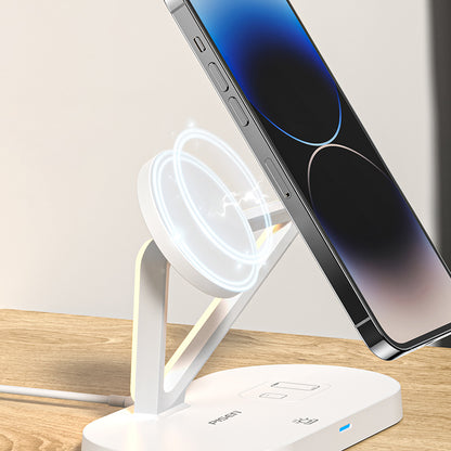 PISEN TP-C24 3-in-1 Night Light Wireless Charging Stand