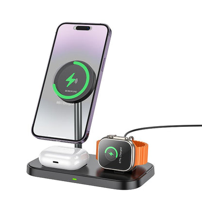 HOCO BOROFONE BQ29 3-in-1 Wireless Fast Charger