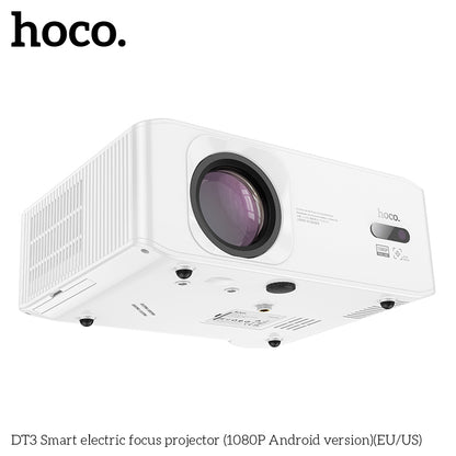 HOCO DT3 Smart Electric Focus Projector (Android version 1080P)