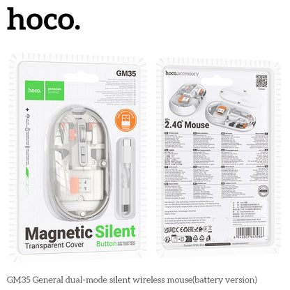 HOCO GM35 Dual Mode Silent Wireless Mouse