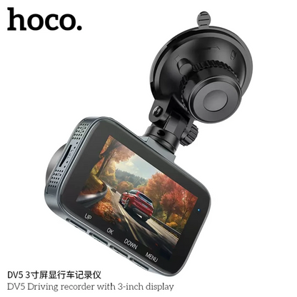 HOCO DV5 Driving Recorder with 3-inch Display