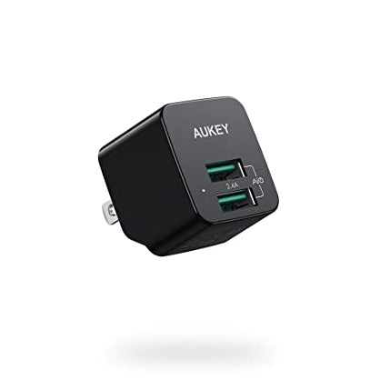 AUKEY PA-U32 Minima Duo 2-Port USB Wall Charger – Infinity