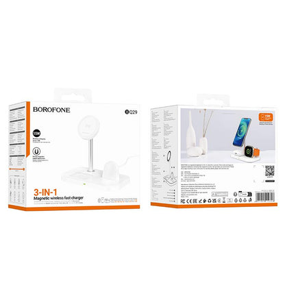 HOCO BOROFONE BQ29 3-in-1 Wireless Fast Charger