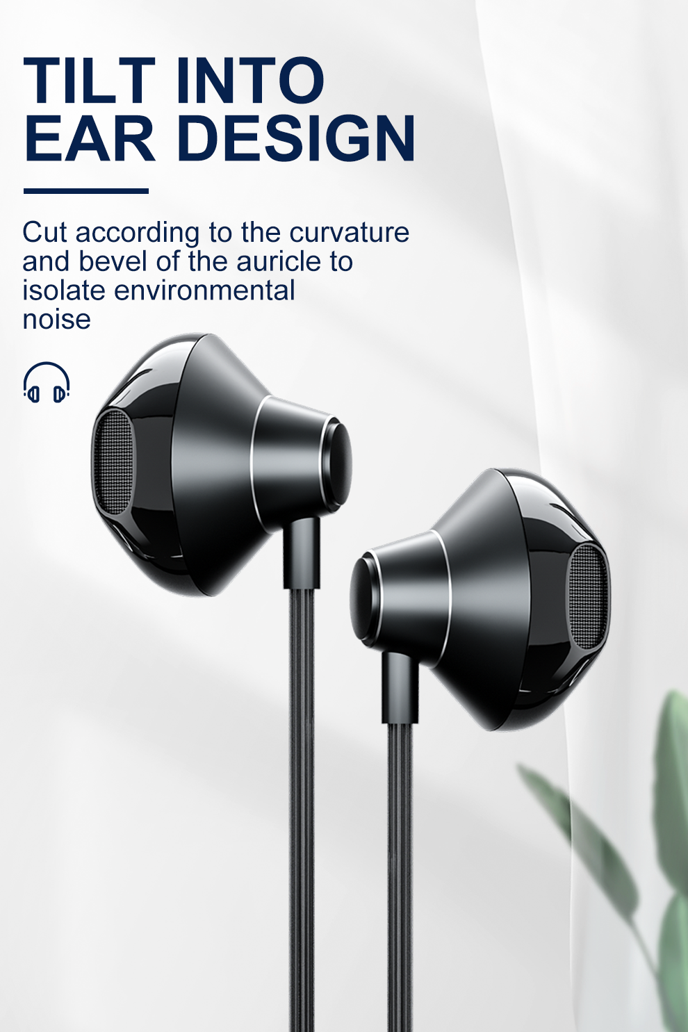 Jellico CT-26 Stereo Type-C Earphones