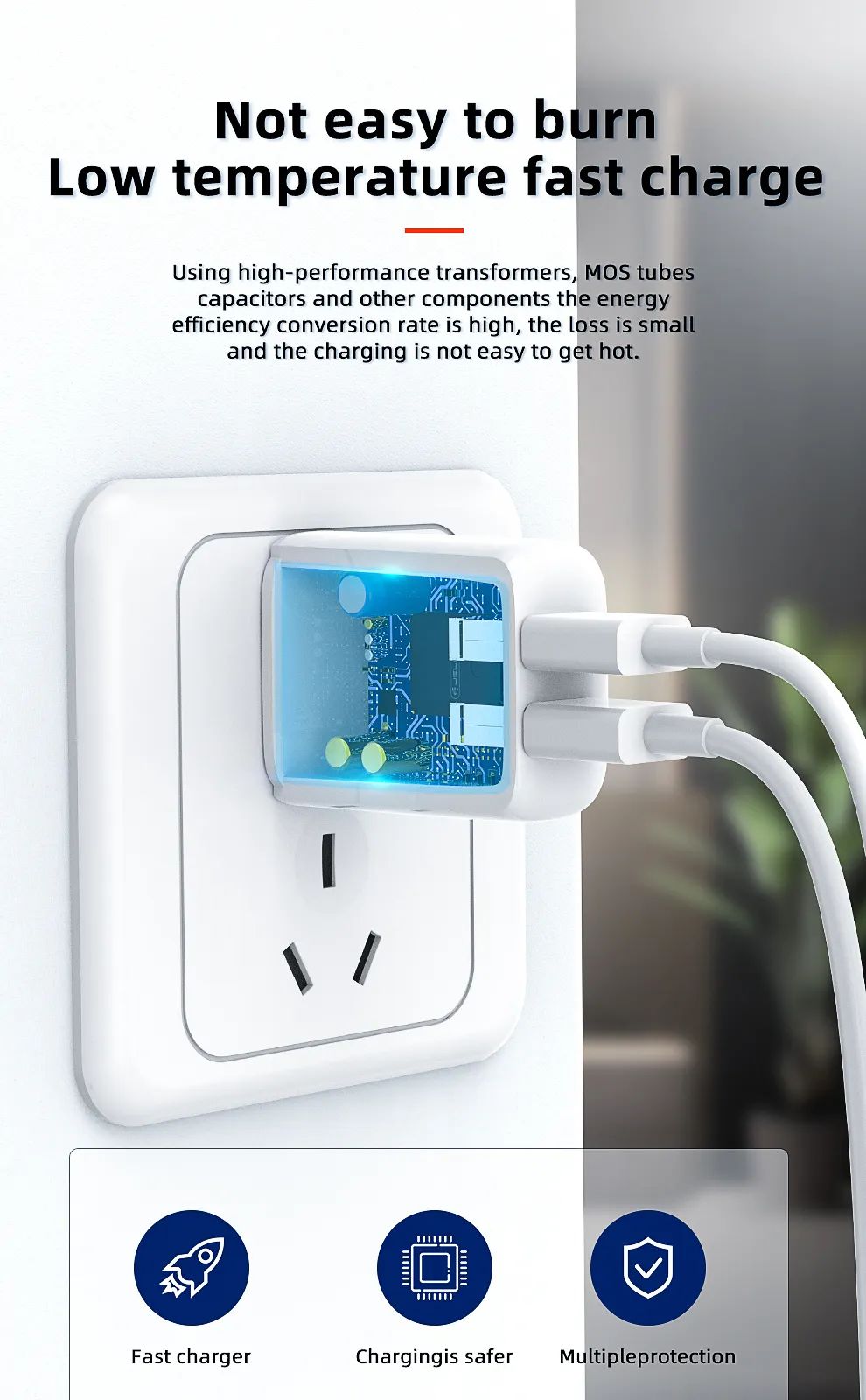 Jellico US02 Dual USB Fast Charger