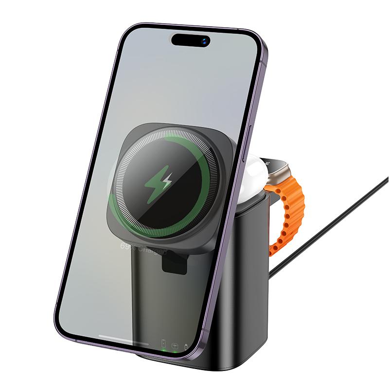 HOCO CQ20 3-in-1 Wireless Charging Dock