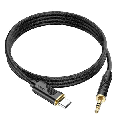 HOCO UPA30 Nylon USB-C / Type-C to 3.5mm Male Digital Audio Conversion Cable 1m