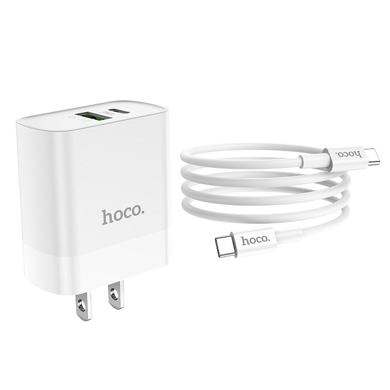 HOCO C80 PD20W + QC3.0 Charger (US) Set