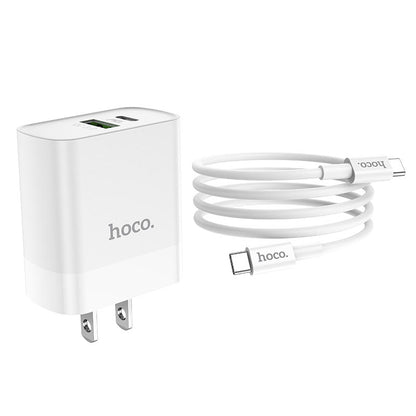 HOCO C80 PD20W + QC3.0 Charger (US) Set