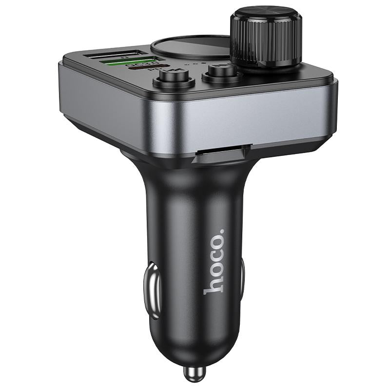 HOCO E86 48W PD30W+QC3.0 Car Charger with Bluetooth + FM Transmitter