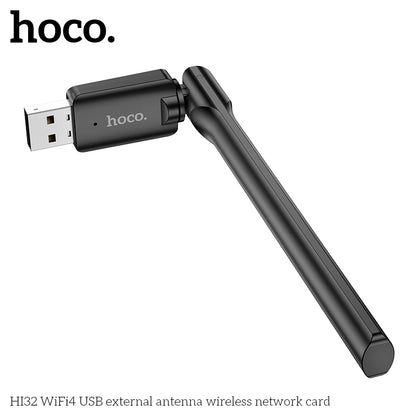 HOCO HI32 WiFi4 USB External Antenna Wireless Network Card