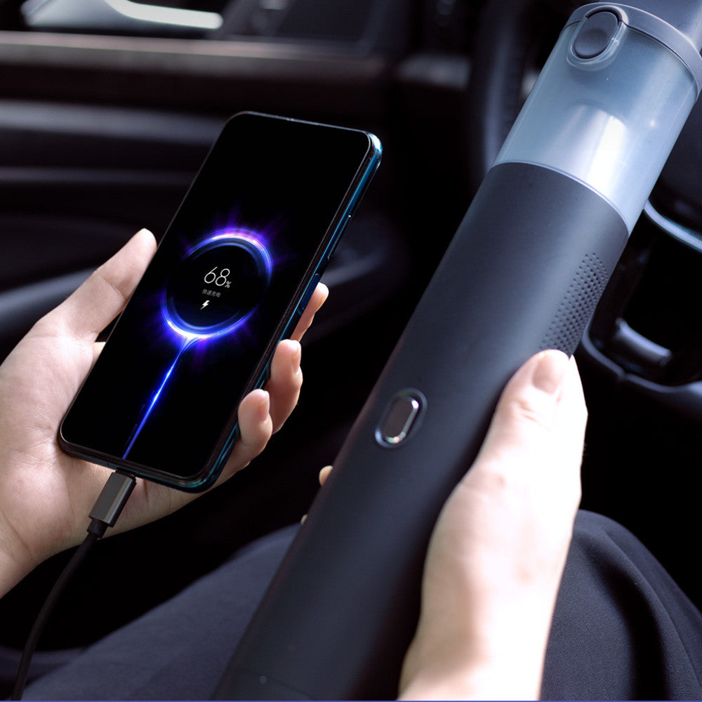 Lydsto Handheld Vacuum and Emergency Power Supply (Dark Grey)