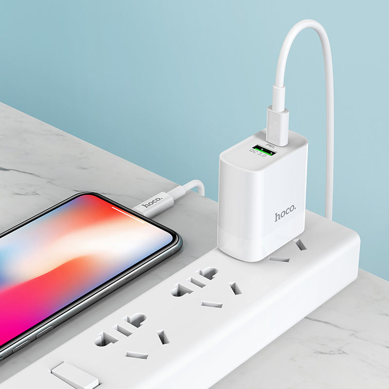 HOCO C80 PD20W + QC3.0 Charger (US) Set