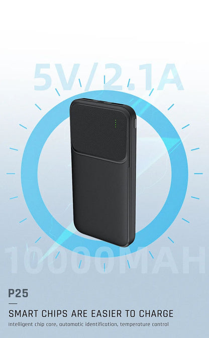 Jellico P25 10000mAh Power Bank