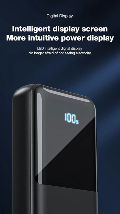 Jellico P29 20000mAh Power Bank with LED Digital Display