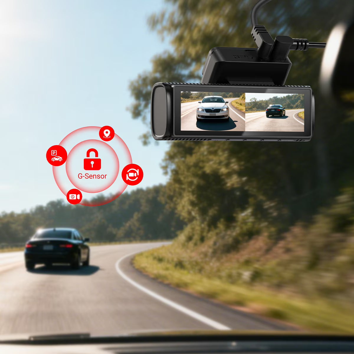 ACEFAST X2 4K Driving Recorder Dual Channel Dash Cam