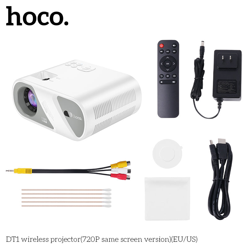 HOCO DT1 Wireless Projector (720P Screen Version)