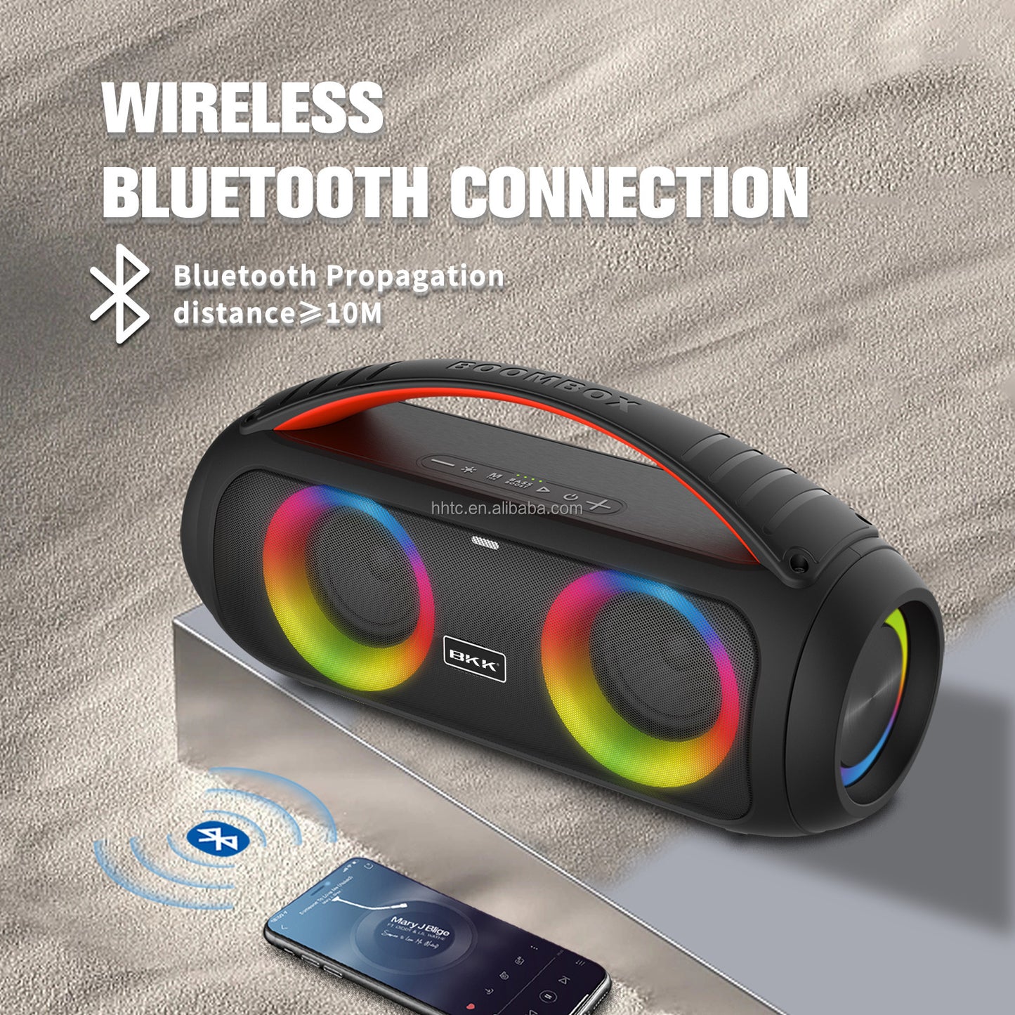 BKK B63 Bluetooth Speaker Black