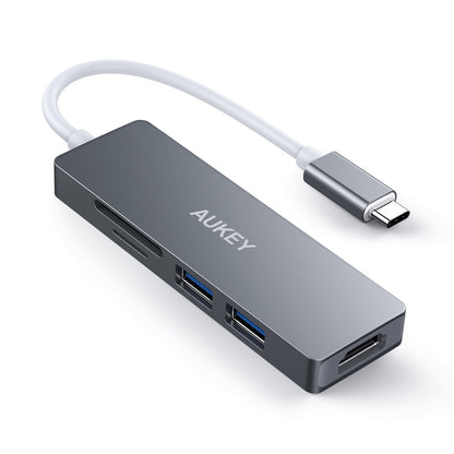 AUKEY CB-C72 Unity Slim 5-in-1 USB-C Hub