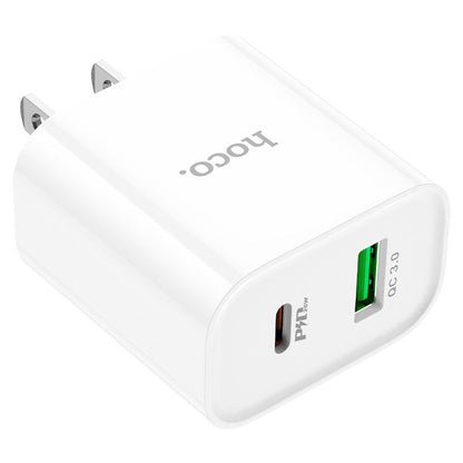 HOCO C80 Plus PD20W + QC3.0 Charger (US)