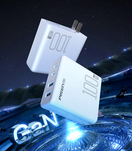 PISEN PRO TS-C147 100W GaN Fast Charger (2C2A)