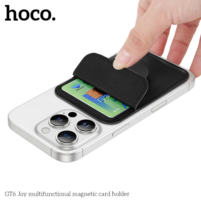 HOCO GT6 Multifunctional Magnetic Card Holder