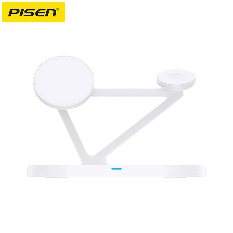 PISEN TP-C24 3-in-1 Night Light Wireless Charging Stand